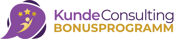Kunde Consulting Bonus Programm Logo